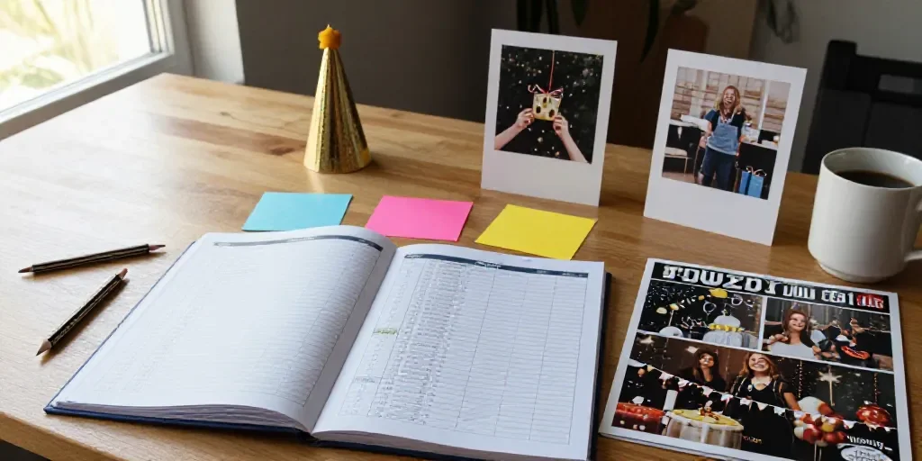 5 astuces pour organiser un anniversaire