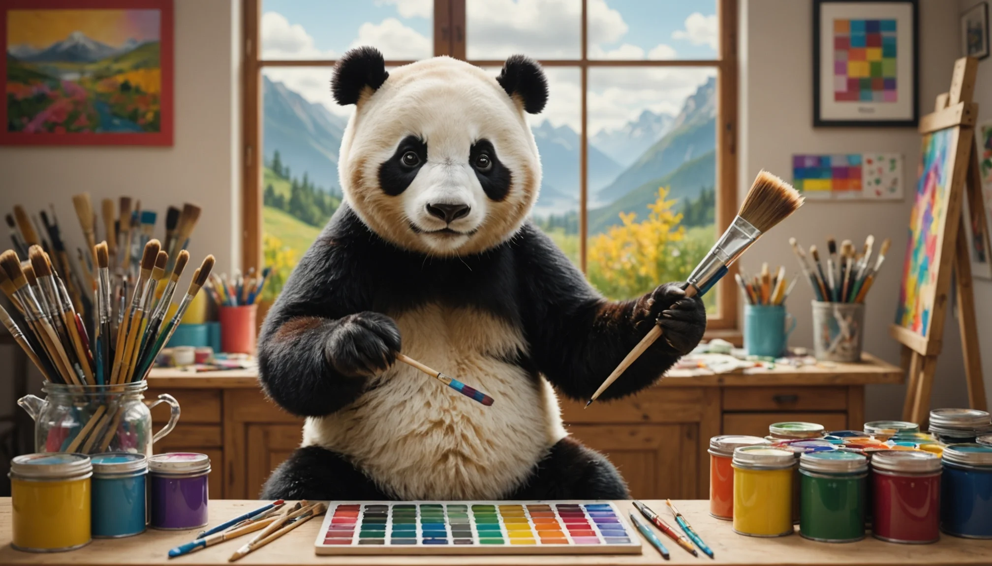 Des astuces de peinture si simples que même un panda pourrait les suivre !