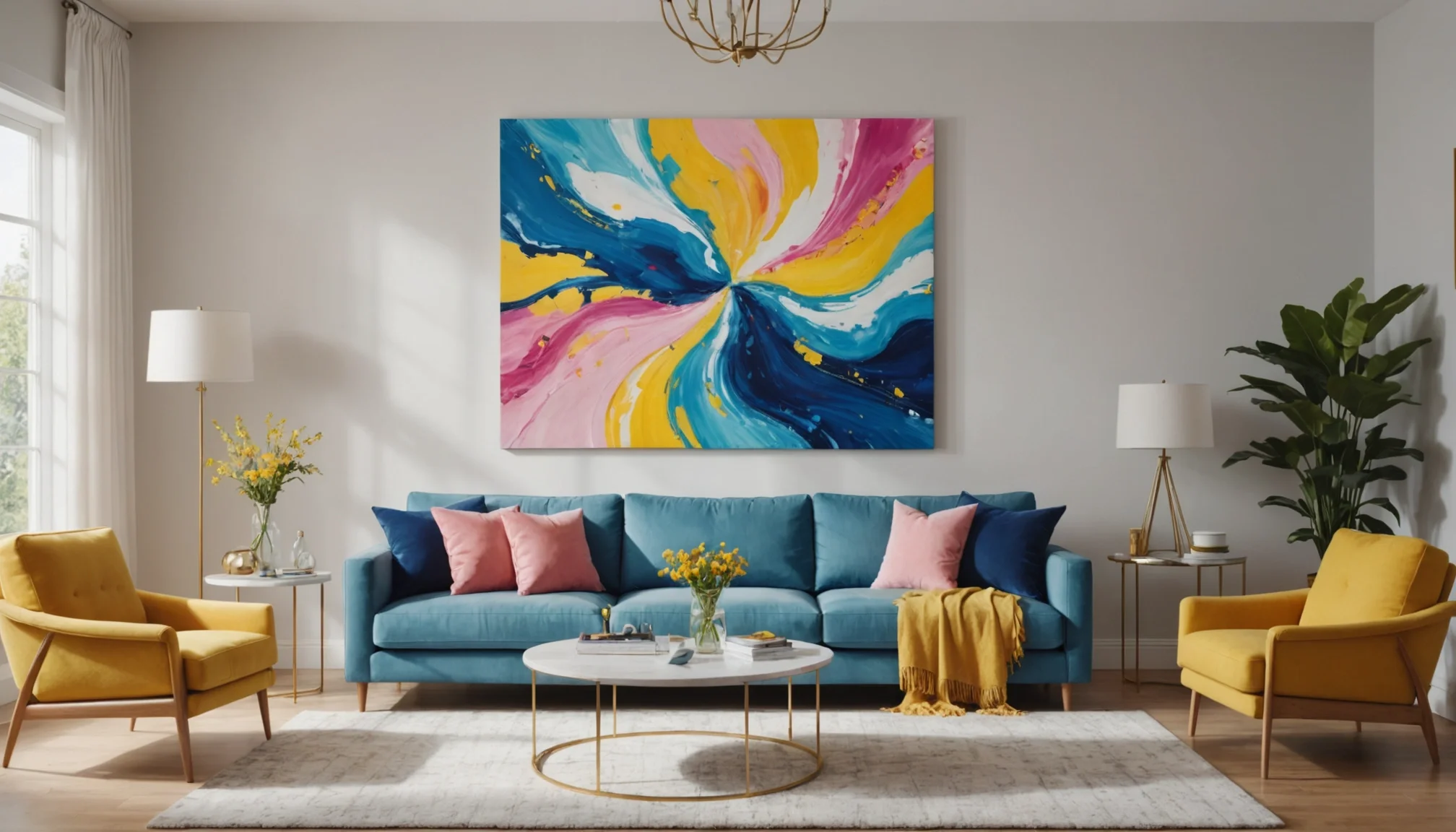 Transformez votre intérieur avec des peintures acryliques faciles à réaliser